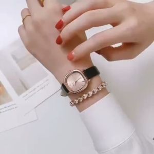 Jam Tangan Wanita Nafisa Kulit Sintesis & Casual