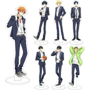 Bandai | 16CM Anime Hình Đứng Sasaki Shuumei & Miyano Yoshikazu Acrylic Cos Đồ Trang Trí Quà Tặng Với Hirano Taiga Kagiura Akira Thiết Kế Dành Cho Người Thu Thập