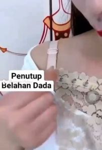 Kamisol Kain Penutup Belahan Dada Adjustable: Crop Bra Seamless & Tube Top Bra