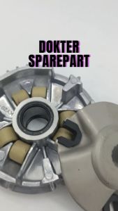 5TL RUMAH ROLLER ASSY SET KOMPLIT MIO SPORTY SMILE / MIO SOUL / FINO NOUVO / ROLER / KIRIAN CVT