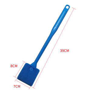 E.B. Double-Sided Aquarium Fish Tank Algae Cleaning Brush with Non-Slip Long Handle