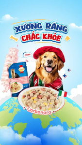 Sốt súp pate Smart Heart 130gr phiên bản SmartHeart Special Pouch dành cho chó - T3 PETS SHOP