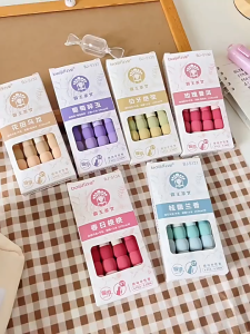 ✅พร้อมส่ง ปากกาหมึกเจลลบได้ กล่อง 4 ด้าม หมึกน้ำเงิน หัวปากกา 0.5 mm. เขียนดี ลื่น ลบง่าย มีที่จับนุ่ม