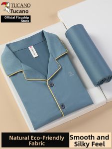 TUCANO | Fashionable Cooling Middle Aged Elderly Summer Mens Sleepwear