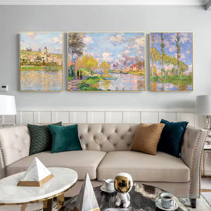 FENGHONGTAO | Nordic Modern Simple Sofa Background Decorative Painting Framed