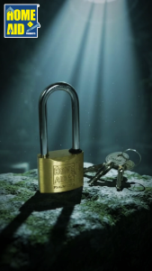 HOMEAID Crosskey Padlock Long Shackle 40 MM