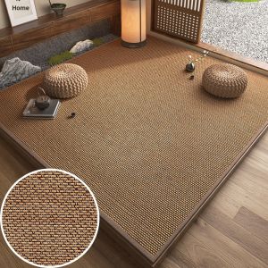 Thick Bamboo Tatami Rug Floor Mat