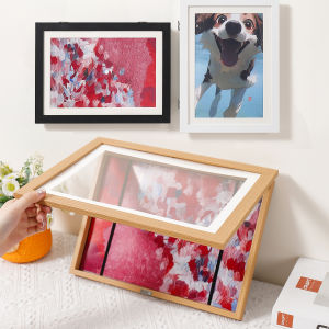 Hinged Magnetic Photo Frame for Childrens Art