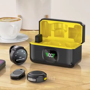 XinMic Wireless Lavalier Lapel Microphone Noise Cancel Live Game iPhone iPad Android Type-C Phone Outdoor recording Interview PC