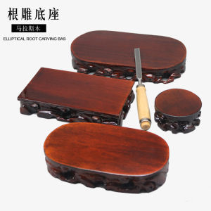 Mặt Đá Quý Hình Tượng Phật Bằng Gỗ Nguyên Khối Trung Quốc Cổ Điển Đế Hoa Bằng Đá Quý Trang Trí Nhà Cửa Phụ Kiện Nghệ Thuật