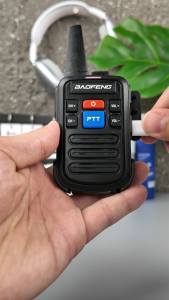 Baofeng BF-C50 Walkie Talkie Protable Frequency 400-470MHz 16 Channels Mini Set of 2 Two-Way Radio Support USB