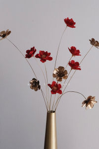 Blue Daisy Dried Flower Small Bouquet Artificial Flowers Decorative Ornaments That Do Not Wither Handmade Flowers for All Seasons