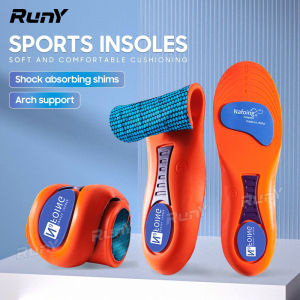 RunY Soft Arch Support Insole Orthopedic Gel Insoles For Flat Feet Sport Heel Shoes Cushion Pads