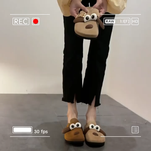 Clogs Korean Version Of The Half-Slipper Comfortable Mules Casual Loafers For Women And Men