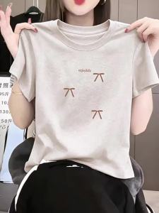 Loose Fitting Short Sleeve T-shirt Large Size