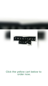 21 PILOTS ROCK N ROLL BAND VINYL STICKERS