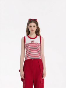 Fashion Striped Colorful Summer Vest