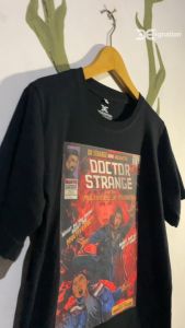 Kaos DR. STRANGE COMICS Multiverse of Madness Premium & Kaos Distro Hitam Marvel Superhero Avengers Cotton Combed 30s Keren Vintage Murah