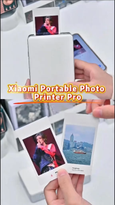 Xiaomi Portable Photo Printer Pro พกพา ปริ้นเตอร์ I พิมพ์ด้วยระบบ Dye-Sublimation I การเคลือบฟิล์มอัตโนมัติ I 313×313dpi