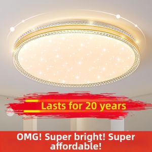 Circular LED Ceiling Light Retrofit Panel Energy-saving Household Lighting