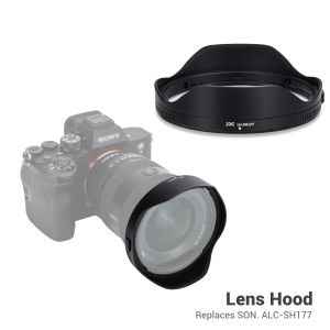 JJC Reversible Lens Hood Shade For Sony FE 16-35mm f/2.8 GM II Lens Replaces Sony ALC-SH177No VignettingAllows Putting on A Ф82 mm Filter and Lens Cap