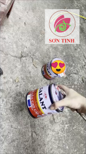 Sơn dầu bóng MÀU xanh dương biển RIVER BLUE 577 - 1 lon - Galant (Tập Đoàn URAI - Thái Lan) Sử dụng cho gỗ tôn sắt