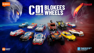 Kidztime x Blokees Wheels Ultraman C01 Galaxy Power Series Collectible Vehicle Blind Box