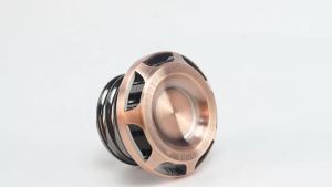 Đồng Thau Xe Máy Bình Dầu Nhiên Liệu Nắp Vít Ren Nắp Bình Xăng Cho Harley Sportster XL883 1200 Nhôm Phụ Kiện Xe Máy
