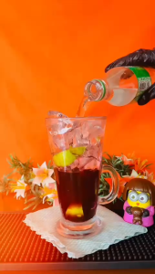 BUBUK MINUMAN RASA BLACKCURRANT 300 GRAM | SERBUK MINUMAN FRANCHISE | BUBUK BUAH