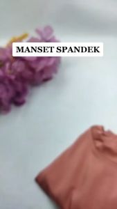 baju manset wanita inner muslim kaos mangset kerah tinggi manset bahan spandek bb 30 sampai 95 KG