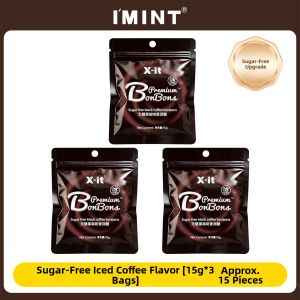 IMINT | Cooling VC Throat Lozenges Coffee Flavor Hard Candy