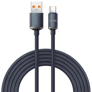 NNBILI 120W USB A to Type C Cable Super Fast Charger Cord Quick Charge USB C Cables Phone Charger For Huawei Xiaomi Oppo Vivo