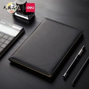 deli | Stylish and Simple Thick Leather A5 Notebook