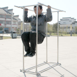 Stainless Steel Floor Double Bar Clothes Hanger Outdoor Drying Rack Indoor Hanger Balcony Hanger Air Clothes Shelf