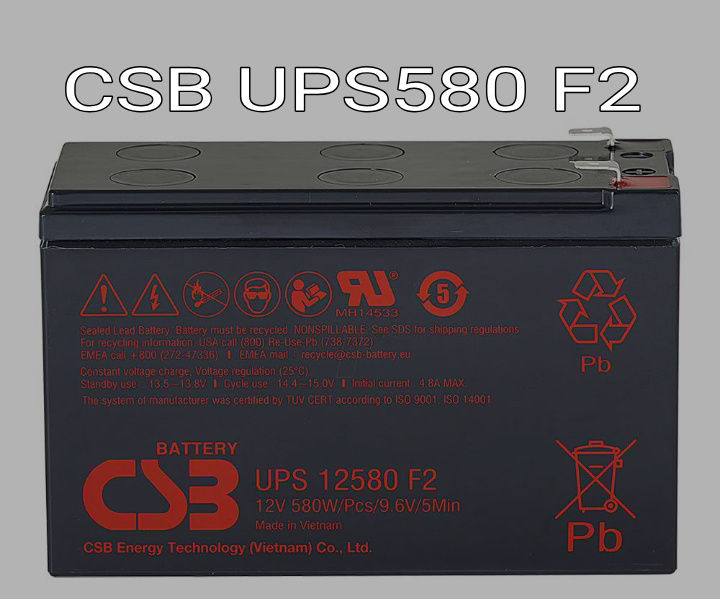Original CSB UPS 12580 F2 Brand new OCT 2025 High rate | Lazada PH