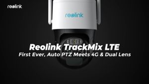 Reolink TrackMix LTE 4K 8MP Dual-Lens 4G Cellular PTZ Camera | No WiFi Needed SIM Card | Auto Tracking Solar/Battery Powered CCTV Official Malaysia