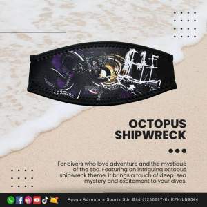 Whaleshark Scuba Diving Freediving Mask Strap Cover Mask Neoprene 3mm