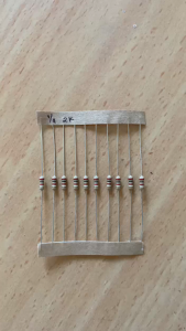 Resistor 1/4watt 2K  (500 pcs)