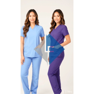 AAF LACAOs Best Quality SCRUBSUIT//SHADES OF BLUE// TOP ONLY