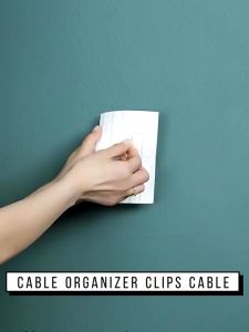 Klip Kabel Penjepit & Klem Clip Wire Organizer 20 pcs/pack