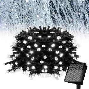 22M/32M Outdoor Waterproof Led Solar String Lights Fairy Light Solar Powered Garland Lights 8 Mode Garden Christmas Decoration