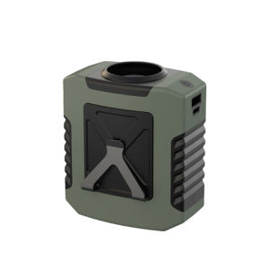 8000mAh กลางแจ้งแบบพกพาเอวพัดลมแขวนคอพัดลมลมแรงพร้อม Power Bank LED สําหรับกีฬา Courier ทํางานกลางแจ้ง