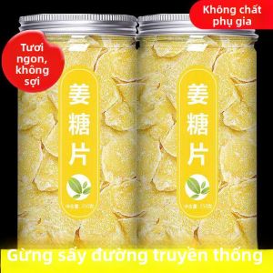 Lát Gừng Tươi Sắn Đỏ Handmade