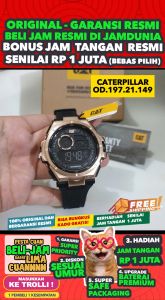 JAM CATERPILLAR ORIGINAL CATERPILLAR CAT OD.197.21.149 - MEN CT - RUBBER - HITAM - JAMDUNIA / JAM DUNIA JD18 # JAM TANGAN PRIA JAM PRIA JAM TANGAN ANTI AIR $ JAM TANGAN CATERPILLAR ORIGINAL OD 197 21 149 CATERPILLAR OD.197 CATERPILAR OD197 S003