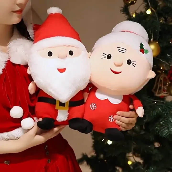 ĐÒ CHƠI GIÁNG SINH TRANG TRÍ Gấu Bông Ông Già Noel, Tuần Lộc, Người ...