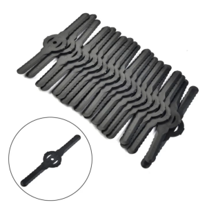 20Pcs Grass Trimmer Blade Replacement Electric Lawn Mower Nylon Blade Plastic Blade