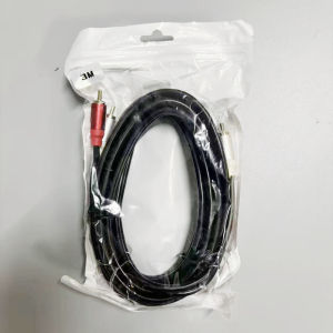 2 RCA Male Extension Cable Dual RCA Male to 2 RCA Stereo Audio Cable 1M/3M/5M RCA Male Video Audio Cord Wire Line Cable