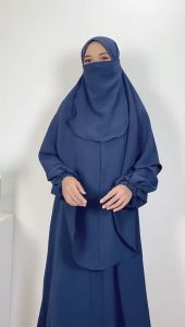 Gamis Syari setelan khimar cadar kain cringkle / Gamis set khimar / Gamis set jilbab cadar / Grosir gamis / Alina set / Gamis syarii / Gamis Syari setelan / Gamis Syari set / Gamis syari set khimar cadar / Gamis termurah / Gamis set termurah