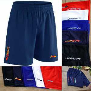 (100% TEBAL HALUS & ADEM) CELANA PENDEK KOLOR BADMINTON LARI PRIA JAHITAN DOBEL BAWAHAN OLAHRAGA BULUTANGKIS VOLI BOLA FUTSAL RUNNING JOGING COWOK MURAH