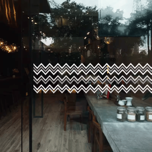 Modern Minimalist Glass Sticker for Shop Window Waistline Decoration Kitchen Balcony Door Static Cling Waterproof PVC Wall Decal